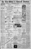 West Briton and Cornwall Advertiser Monday 02 September 1912 Page 1