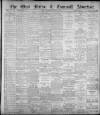 West Briton and Cornwall Advertiser Thursday 16 January 1913 Page 1