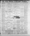 West Briton and Cornwall Advertiser Monday 08 September 1913 Page 1