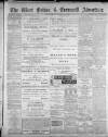 West Briton and Cornwall Advertiser Monday 03 November 1913 Page 1