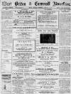 West Briton and Cornwall Advertiser Monday 04 January 1915 Page 1