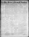West Briton and Cornwall Advertiser Thursday 10 May 1917 Page 1