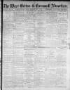 West Briton and Cornwall Advertiser Thursday 14 June 1917 Page 1