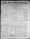 West Briton and Cornwall Advertiser Thursday 21 June 1917 Page 1