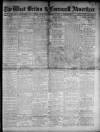 West Briton and Cornwall Advertiser Thursday 18 October 1917 Page 1