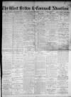 West Briton and Cornwall Advertiser Thursday 01 November 1917 Page 1