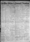 West Briton and Cornwall Advertiser Thursday 15 November 1917 Page 1