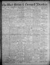 West Briton and Cornwall Advertiser Thursday 24 January 1918 Page 1