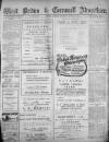 West Briton and Cornwall Advertiser Monday 04 March 1918 Page 1