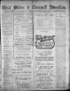 West Briton and Cornwall Advertiser Monday 08 April 1918 Page 1