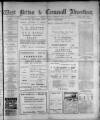 West Briton and Cornwall Advertiser Monday 29 April 1918 Page 1
