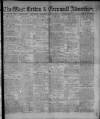 West Briton and Cornwall Advertiser Thursday 25 July 1918 Page 1