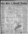 West Briton and Cornwall Advertiser Monday 09 September 1918 Page 1
