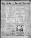 West Briton and Cornwall Advertiser Monday 30 September 1918 Page 1