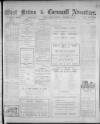 West Briton and Cornwall Advertiser Monday 29 September 1919 Page 1