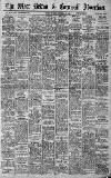 West Briton and Cornwall Advertiser Thursday 23 September 1920 Page 1