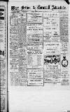 West Briton and Cornwall Advertiser Monday 27 September 1920 Page 1