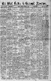 West Briton and Cornwall Advertiser Thursday 18 November 1920 Page 1