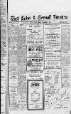 West Briton and Cornwall Advertiser Monday 29 November 1920 Page 1