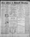 West Briton and Cornwall Advertiser Monday 03 January 1921 Page 1