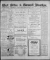 West Briton and Cornwall Advertiser Monday 10 January 1921 Page 1