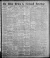 West Briton and Cornwall Advertiser Thursday 24 March 1921 Page 1