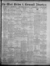 West Briton and Cornwall Advertiser Thursday 21 April 1921 Page 1