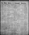 West Briton and Cornwall Advertiser Thursday 09 June 1921 Page 1