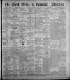 West Briton and Cornwall Advertiser Thursday 04 August 1921 Page 1