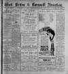 West Briton and Cornwall Advertiser Monday 08 August 1921 Page 1