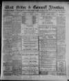 West Briton and Cornwall Advertiser Monday 17 October 1921 Page 1