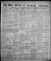 West Briton and Cornwall Advertiser Thursday 08 December 1921 Page 1