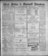 West Briton and Cornwall Advertiser Monday 06 March 1922 Page 1