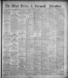 West Briton and Cornwall Advertiser Thursday 20 April 1922 Page 1