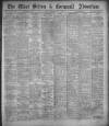 West Briton and Cornwall Advertiser Thursday 04 May 1922 Page 1