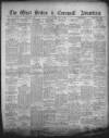 West Briton and Cornwall Advertiser Thursday 11 May 1922 Page 1