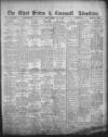 West Briton and Cornwall Advertiser Thursday 18 May 1922 Page 1