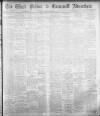 West Briton and Cornwall Advertiser Thursday 12 October 1922 Page 1