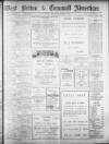 West Briton and Cornwall Advertiser Monday 06 November 1922 Page 1