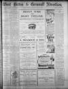 West Briton and Cornwall Advertiser Monday 14 January 1924 Page 1