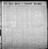 West Briton and Cornwall Advertiser Thursday 24 January 1924 Page 1