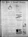 West Briton and Cornwall Advertiser Monday 28 January 1924 Page 1