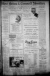 West Briton and Cornwall Advertiser Monday 30 June 1924 Page 1