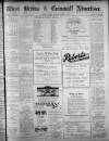 West Briton and Cornwall Advertiser Monday 09 March 1925 Page 1