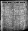 West Briton and Cornwall Advertiser Thursday 27 August 1925 Page 1