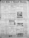 West Briton and Cornwall Advertiser Monday 10 January 1927 Page 1