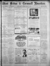 West Briton and Cornwall Advertiser Monday 17 January 1927 Page 1