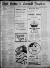 West Briton and Cornwall Advertiser Monday 27 June 1927 Page 1