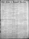 West Briton and Cornwall Advertiser Thursday 29 September 1927 Page 1