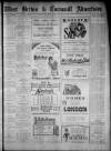 West Briton and Cornwall Advertiser Monday 09 January 1928 Page 1